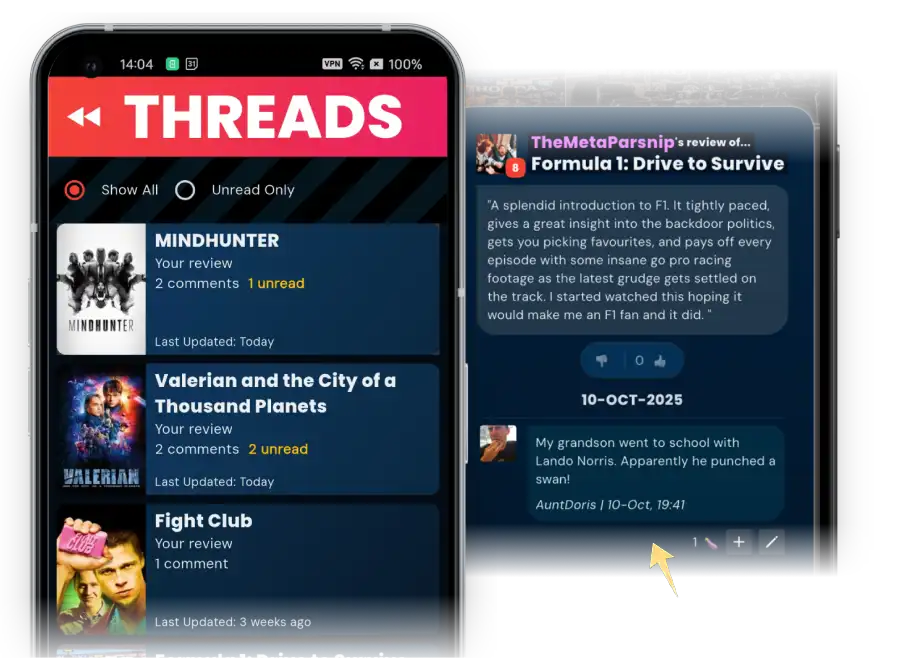 Comments system feature